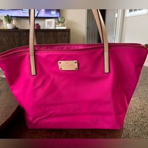 Never used hot pink Kate Spade tote